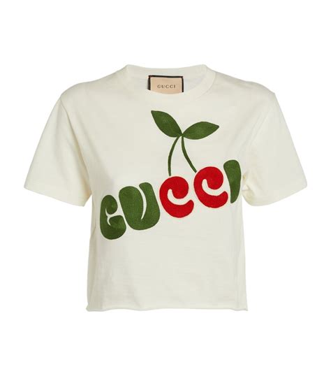 gucci cherry crop top